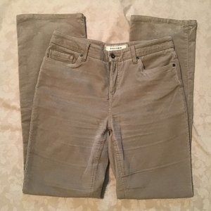 SONOMA 5-Pocket Bootcut Mid-Rise Corduroy Jeans/Pants SIZE 4 AVG TAN